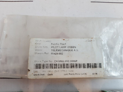 Schneider Zb-.V4 Green Pilot Lamp Xb5 Av43 Schneider Zb-.V4 Green Pilot Lamp Xb5 Av43