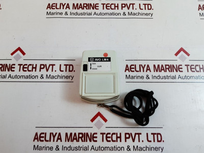 Avo Lm4 Lux Light Meter Avo Lm4 Lux Light Meter