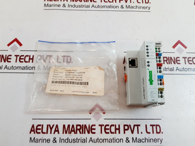 Wago ethernet fieldbus coupler 750-342 - Used