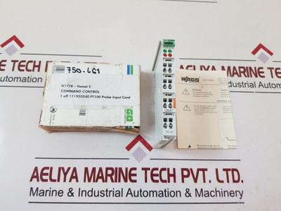 Wago 750-461 analog input module Wago 750-461 analog input module