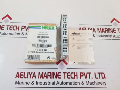 Wago 750-626 Power Supply Filter - New Wago 750-626 Power Supply Filter - New