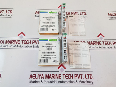 Wago 750-474/000-200 analog input module Wago 750-474/000-200 analog input module