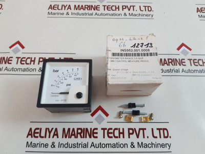 Cmr Manometer 0-6 Bar Cmr Manometer 0-6 Bar