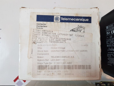 Telemecanique Lc1 D4011 Contactor