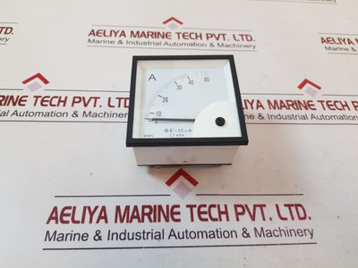 Analog Panel Ammeter 0-40/80 A