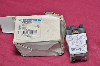 Schneider Electric/Telemecanique Rhn416De Relay 48V Ac 60Hz Schneider Electric/Telemecanique Rhn416De Relay 48V Ac 60Hz