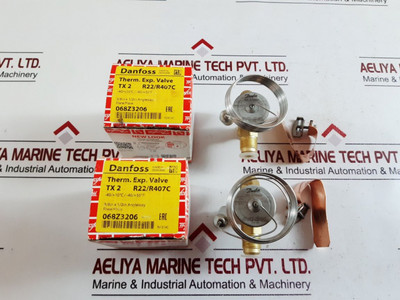 Danfoss Tx2, 068Z3206 Therm. Expansion Valve R22 /R407C Danfoss Tx2, 068Z3206 Therm. Expansion Valve R22 /R407C
