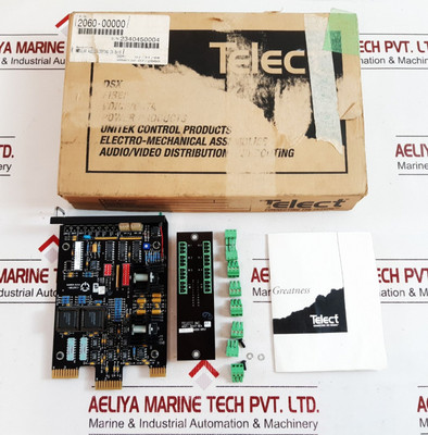 Telect 8005514567 Modular Audio Looping Pcb Card 2060-00000 Telect 8005514567 Modular Audio Looping Pcb Card 2060-00000