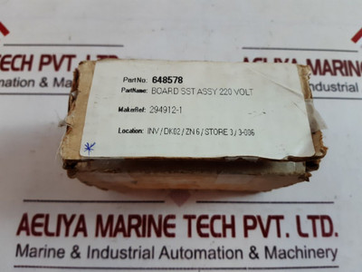 Hobart 294912-1 ,294905B Pc Board Sst Assy 220 Volt 648578 Hobart 294912-1 ,294905B Pc Board Sst Assy 220 Volt 648578