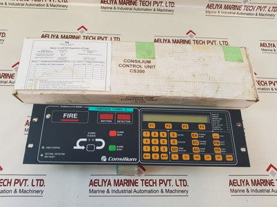 Consilium Csm-3100 Fire Alarm Control Panel Salwico Consilium Csm-3100 Fire Alarm Control Panel Salwico