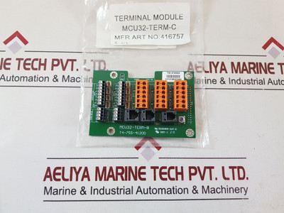 Mcu32-term-b Terminal Module T4-755-4120D