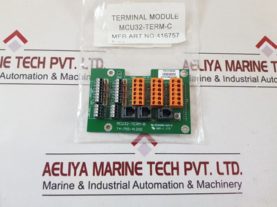 Mcu32-term-b Terminal Module T4-755-4120D Mcu32-term-b Terminal Module T4-755-4120D