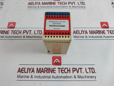 Tenfjord Sd100B Solenoid Driver (Used) Tenfjord Sd100B Solenoid Driver (Used)