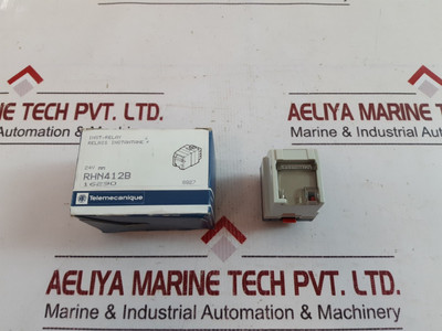 Telemecanique Rhn412B Relay Rhn 41 Telemecanique Rhn412B Relay Rhn 41