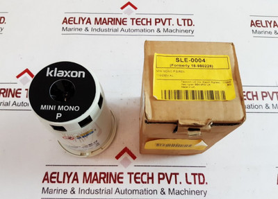 Klaxon Sle-0004 Mini Mono P Siren Klaxon Sle-0004 Mini Mono P Siren
