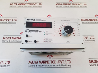 Rolf Janssen Tmw2 Temperature Monitoring And Warning E01.1995.010 Rolf Janssen Tmw2 Temperature Monitoring And Warning E01.1995.010