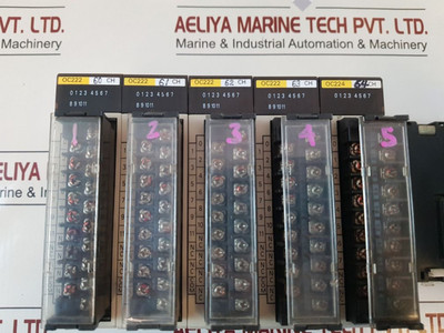 Omron Oc222,C200H-oc224,C200Hw-pa204 Module Rack Omron Oc222,C200H-oc224,C200Hw-pa204 Module Rack