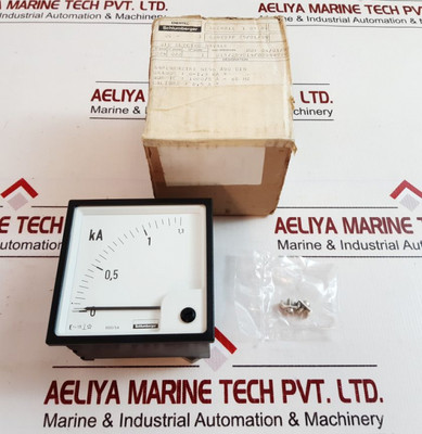 Enerdis 1 05 89 Amperemetre Ne96 A90 Din Schlumberger Panel Meter 0-1,3 Ka Enerdis 1 05 89 Amperemetre Ne96 A90 Din Schlumberger Panel Meter 0-1,3 Ka