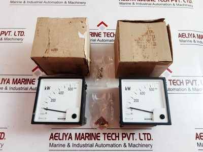 Panel Meter -85 Kw +680Kw C26C57P Amperemetre Schlumberger Panel Meter -85 Kw +680Kw C26C57P Amperemetre Schlumberger