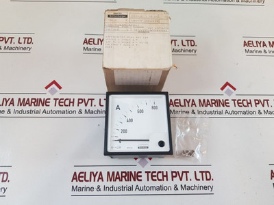 Ammeter 0-800A S2624 4866 Schlumberger Ammeter 0-800A S2624 4866 Schlumberger