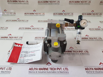Maximator S 60-02 Pneumatic Hydraulic Pump 10 Bar
