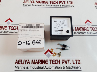 Manometer 0-15 Bar 0-232 P.S.I Cmr Manometer 0-15 Bar 0-232 P.S.I Cmr