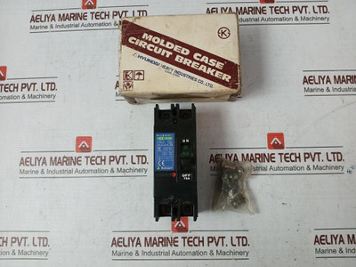 Hyundai Hbe-102N Molded Case Circuit Breaker 75A Ac600V 50/60Hz
