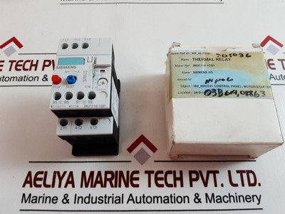 3Ru1116-1Gb1 Overload Relay Siemens Sirius 3Ru1116-1Gb1 Overload Relay Siemens Sirius