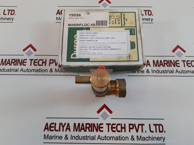 Td3-100-2 Safety Valve Durgo Td3-100-2 Safety Valve Durgo