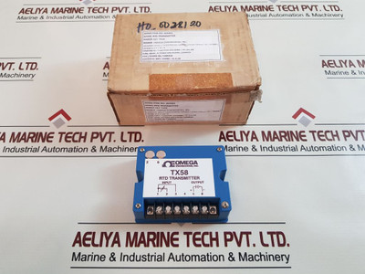 Omega Engineering Tx58 Rtd Transmitter