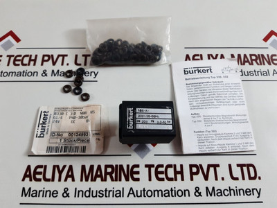 186-a-220V 50-60Hz 3/2-way-solenoid Valve Coil Burkert 186-a-220V 50-60Hz 3/2-way-solenoid Valve Coil Burkert