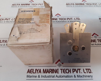 Ssi 4E11/12-b 60/52-36 Siemens Rectifier Stack With Press-fit Diodes