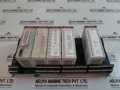 Saia Pcd4.M110+Pcd4.M11+Pcd4.W10+Pcd4.A20+Pcd4.E11 Processor Module Rack