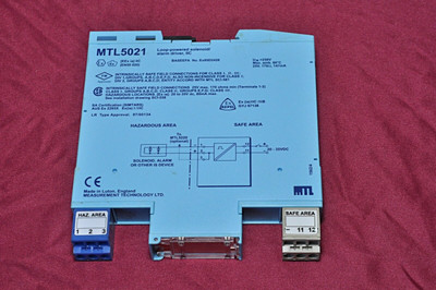 Mtl 5021 safety barrier technology ltd loop-powered driver Mtl 5021 safety barrier technology ltd loop-powered driver