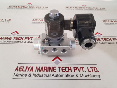 Kaneko Sangyo M15G-10-a12Pg-tf Solenoid Valve 4Way 2 Position