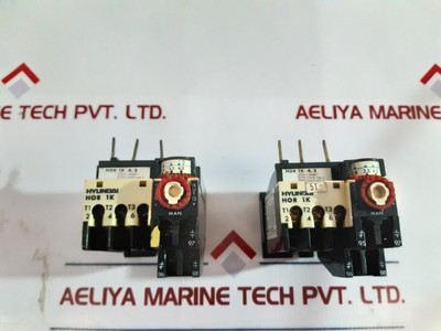 Hyundai Hor 1K 4.2 Thermal Overload Relay 5A 660V Korea Hyundai Hor 1K 4.2 Thermal Overload Relay 5A 660V Korea