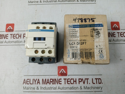Telemecanique/Square D/Schneider Electric Lc1 D12F7 Contactor Telemecanique/Square D/Schneider Electric Lc1 D12F7 Contactor