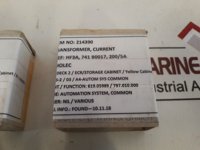 741B0017 Current- Power Transformers Eaton Hf3A 741B0017 Current- Power Transformers Eaton Hf3A