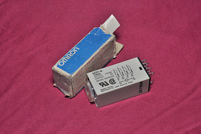 Omron timer 0-60sec, Japan, h3y-4, 3a contact, 250 vac resistive Omron timer 0-60sec, Japan, h3y-4, 3a contact, 250 vac resistive