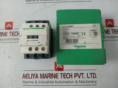 Schneider Electric/Telemecanique Lc1D18M7 Contactor 220V 50/60Hz A600-p600 Schneider Electric/Telemecanique Lc1D18M7 Contactor 220V 50/60Hz A600-p600