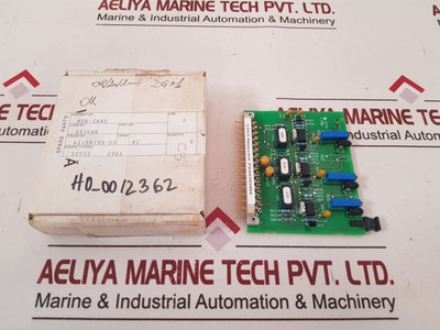 1219 Wartsila C3/C5 Relay Card Paae065994 1219 Wartsila C3/C5 Relay Card Paae065994