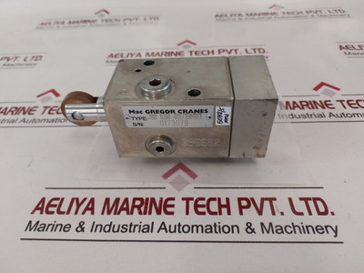 Mac Gregor Cranes 388 6361-801/396663 Valve Block 396662