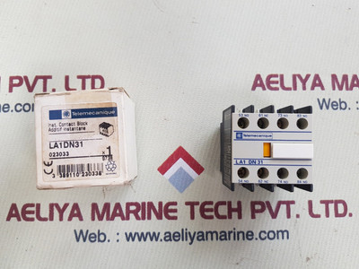 Telemecanique contact block la1 dn31 instantane 10A 690V Telemecanique contact block la1 dn31 instantane 10A 690V