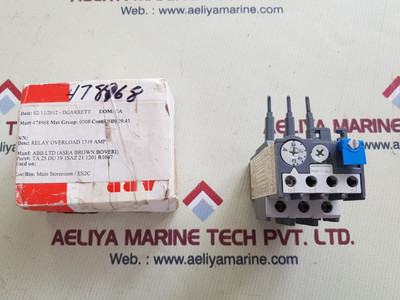Abb Ta25Du Thermal Overload Relay 690V 10A