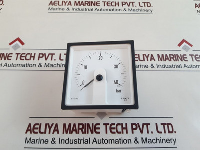 Panel Meter Ma 19 0 To 40 Bar Lumel Panel Meter Ma 19 0 To 40 Bar Lumel