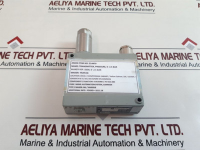 8200 Pressure Transmitter Trafag 8200 Pressure Transmitter Trafag