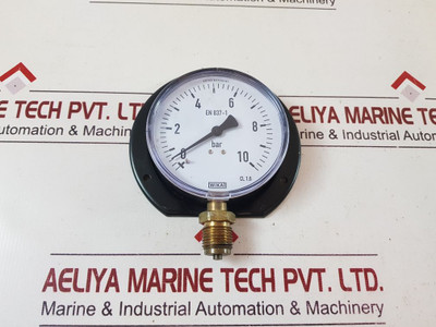 Wika En 837-1 Cl. 1.6 Pressure Gauge 0-10 Bar