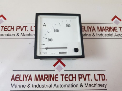 Schlumberger S2624 4844 Ammeter 0 To 600 A