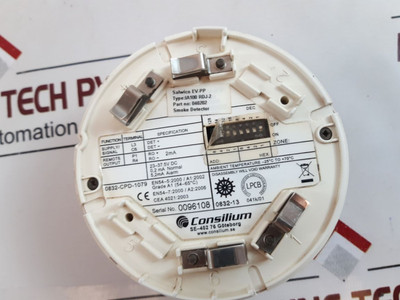 040202 Smoke Detector Consilium Salwico Ev-pp Ia100 Rdj-2