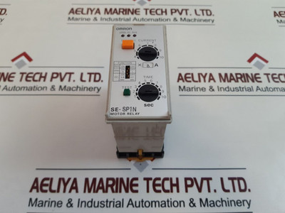 Se-sp1N Motor Relay 100/110/120Vac 50/60Hz Omron Corporation Se-sp1N Motor Relay 100/110/120Vac 50/60Hz Omron Corporation